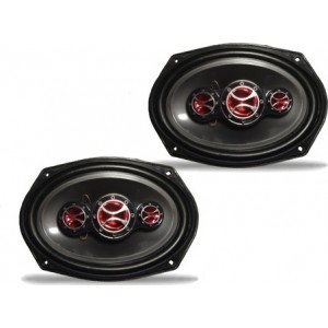 2 Pares Alto Falante 6×9 Polegadas 400w Quadriaxial FXQ.690