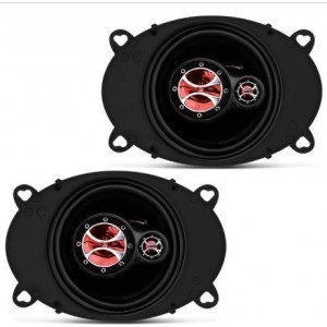 1 Par Alto Falante Foxer 4×6 In 120w Rms Triaxial – Fz.46p