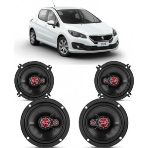 Kit Alto Falante Peugeot 308 2011 A 2017 240w Rms – Kf.161