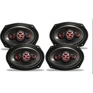 2 Pares Alto Falante 6×9 Polegadas 400w Quadriaxial FXQ.690