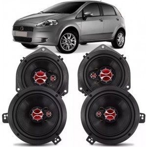 Kit Alto Falantes Fiat Punto 2008 A 2020 240w Rms – Kf.036