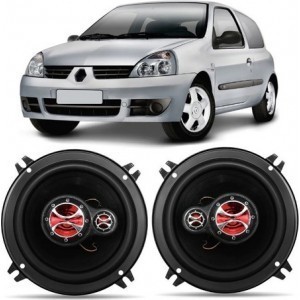 Par De Alto Falantes Clio 1997 A 2016 120w Rms - Kf.290