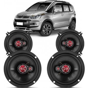 Kit Alto Falante C3 Picasso 2011 A 2015 240w Rms - Kf.152