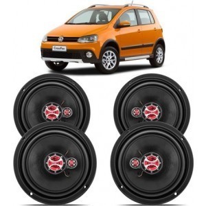 Kit Alto Falante Cross Fox 2010 A 2020 240w Rms – Kf.015