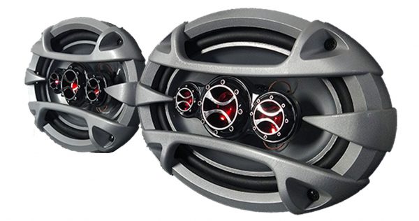 1 Par Alto Falantes 6x9 Polegadas Com Telas 200w Quadriaxial - FXQ.690A - Imagem 2