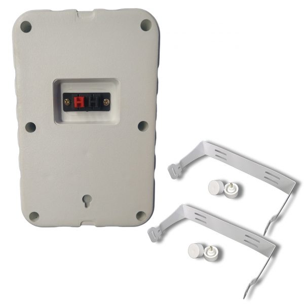 Par de Caixa Som Ambiente Hills 90 Watts 4 ou 8 Ohms - Branco - Imagem 4