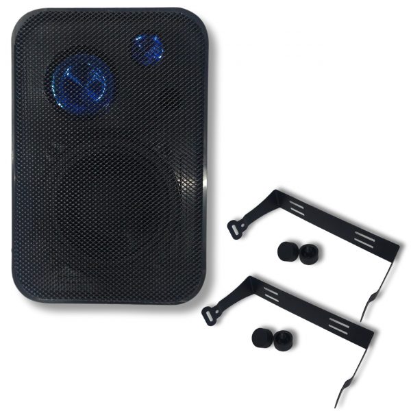Par de Caixa Som Ambiente Hills 90 Watts 4 ou 8 Ohms - Preto - Imagem 3