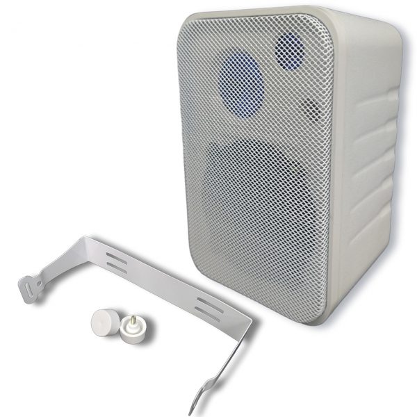 Par de Caixa Som Ambiente Hills 90 Watts 4 ou 8 Ohms - Branco - Imagem 2