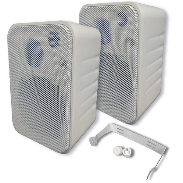 Par de Caixa Som Ambiente Hills 90 Watts 4 ou 8 Ohms - Branco